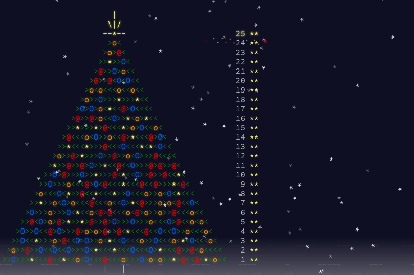 Thumbnail of Advent of Code's